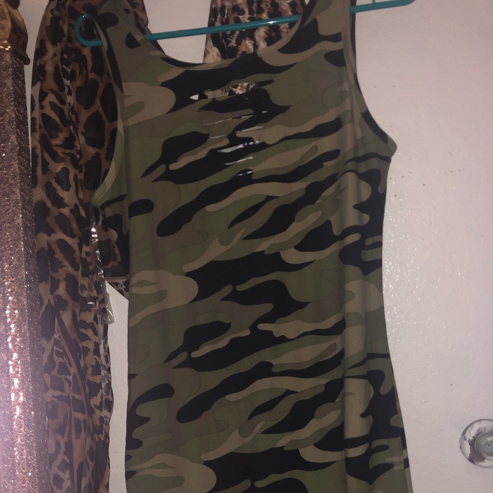 Camo jumpsuit